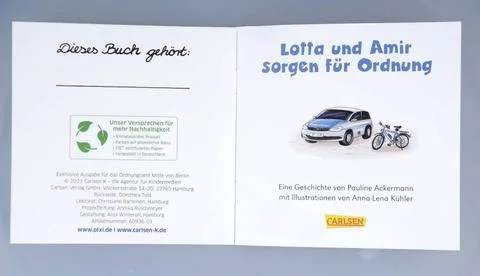  Pixie Buch von Carlsen Verlag zum Thema Ordnungsamt in Berlin, Berlin Deu... Stock Photos