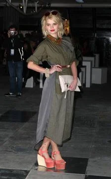  Pixie Geldof at the Topshop Unique show during London Fashion Week - 19 F... Stock Photos