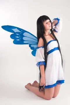 Pixie girl Stock Photos