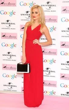  Pixie Lott at the Amy Winehouse Foundation Ball held at the Dorcester in ... Stock Photos