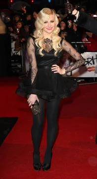  Pixie Lott at The Brit Awards in London - 16 February 2010 FAM27865 Copyr... Stock Photos