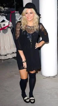 Pixie Lott at the launch of her Autumn/Winter clothing range for Lipsy at... 写真素材