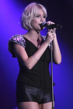  Pixie Lott live at the Key 103 concert in Manchester - 31 July 2011 FAM42... Stock Photos