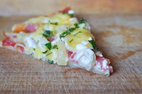 Pizza background 스톡 사진