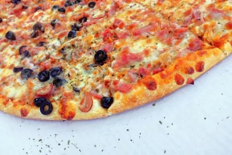 Pizza Background Stock Photos