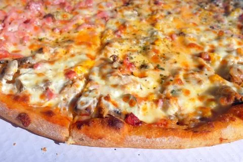 Pizza Background Stock Photos