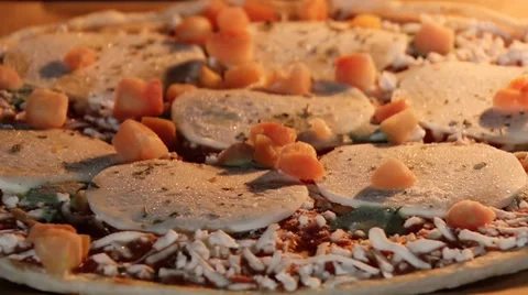 Pizza baking timelapse 02 動画素材 32814704