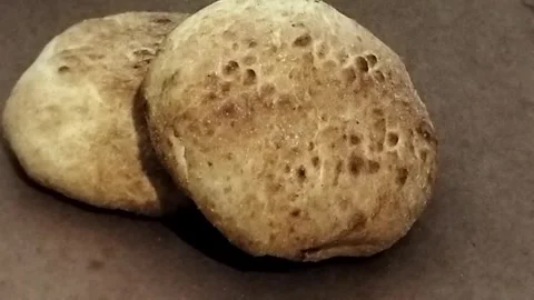 Pizza bread with cheese Stock Footage 257904691