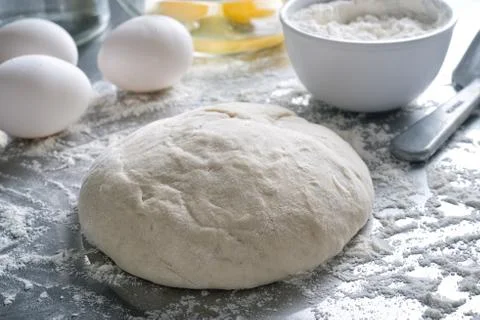Pizza Bread Dough Stock Photos