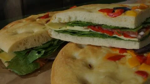 Pizza bread Stock Photos