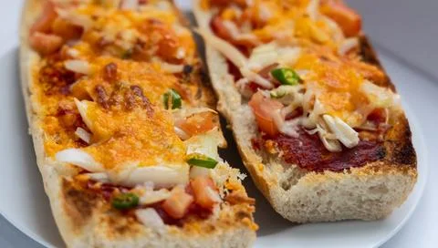 Pizza Bread Stock Photos