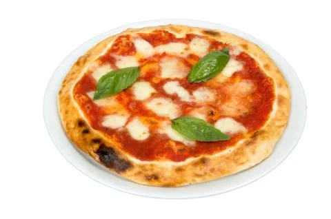 Pizza with cheese. Stock Photos