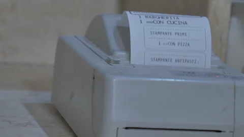 Pizza Chef Order Video stock 307235191