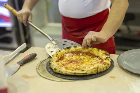 Pizza chef Stock Photos