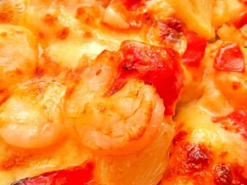 Pizza close up Stock Photos