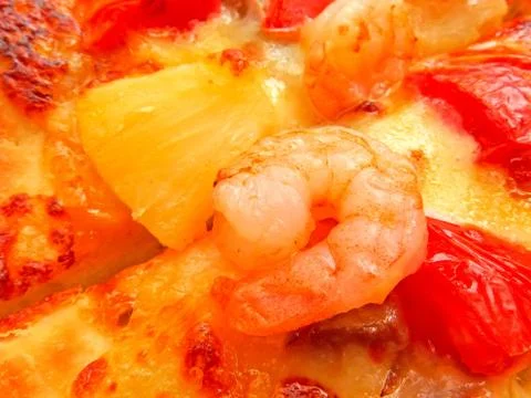 Pizza close up Stock Photos