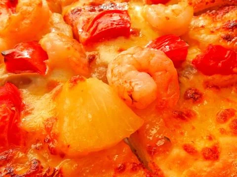 Pizza close up Stock Photos