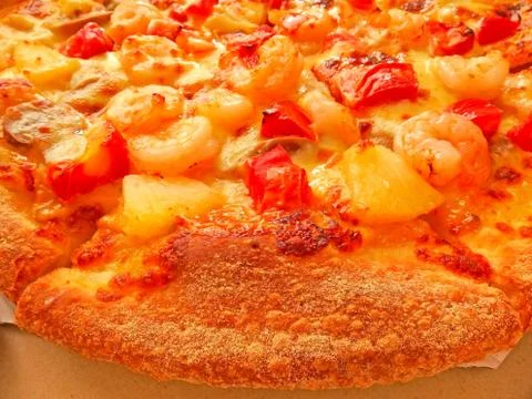 Pizza close up Stock Photos