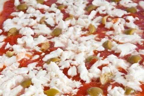 Pizza closeup Stock Photos