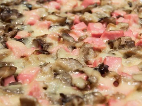 Pizza closeup Stock Photos