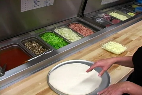 Pizza Creation Stock Footage 136868