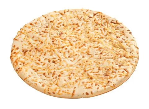 Pizza crust (with clipping path) Stock Photos