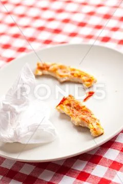 Pizza crusts Stock Photos