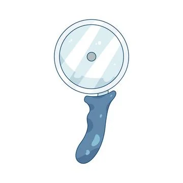 Pizza cutter Иллюстрация