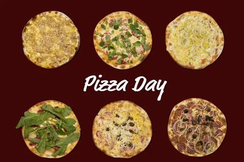Pizza day Stock-Fotos