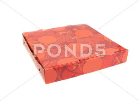 Pizza delivery box Stock Photos