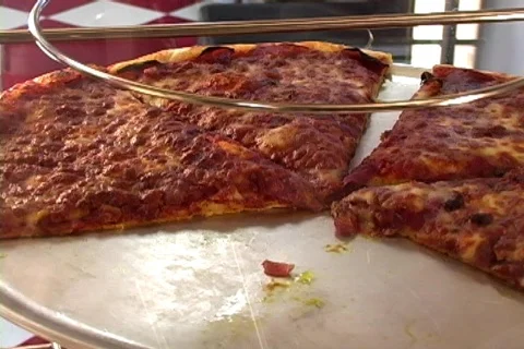 Pizza Display 스톡 동영상 136875