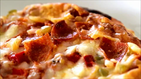 Pizza display Stock Footage 38003175