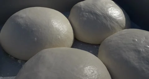 Pizza dough balls Video stock 238633410