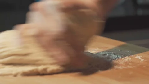 Pizza dough camera B meat salad00754088 Stock Footage 127959276