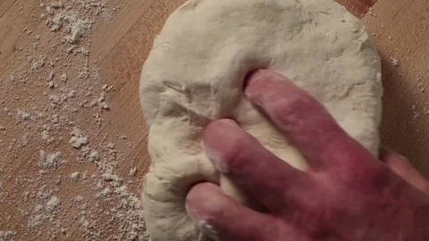 PIZZA DOUGH Stock Footage 84511894