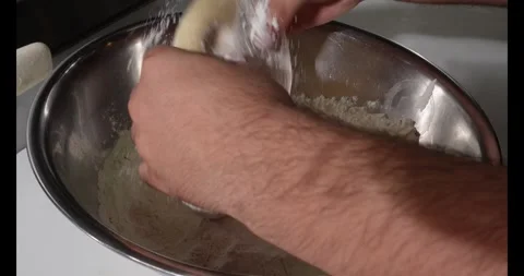 Pizza dough Stock Footage 295661005