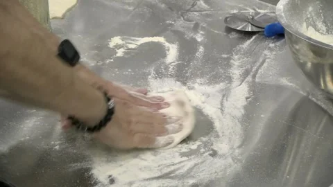 Pizza Dough Maker Video stock 131985719