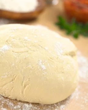 Pizza dough Stock Photos