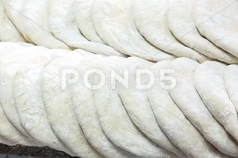 Pizza dough Stock Photos