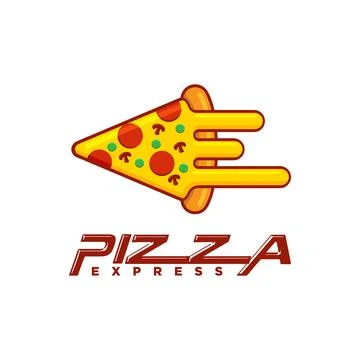 Pizza express logo Stock Illustration