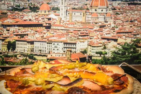 Pizza - Florence Stock Photos