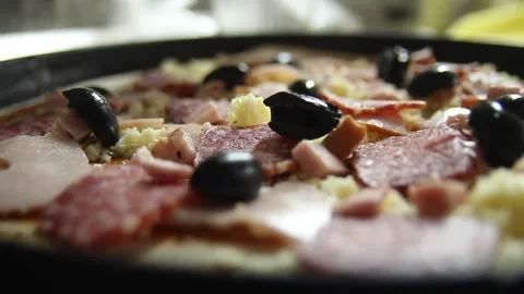 Pizza Stock Footage 153492151