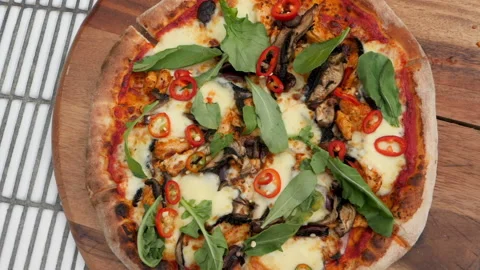 Pizza Stock Footage 223974663