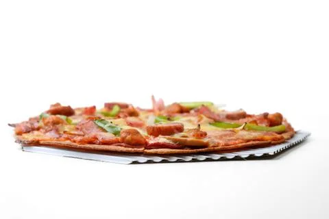 Pizza ham Stock Photos