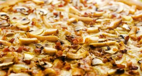 Pizza ham 스톡 사진