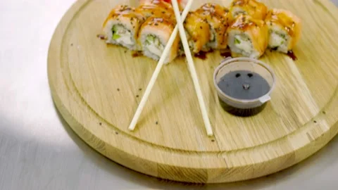 Pizza with herbs Stock Footage 151003213