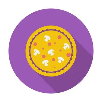 Pizza icon Stock Illustration