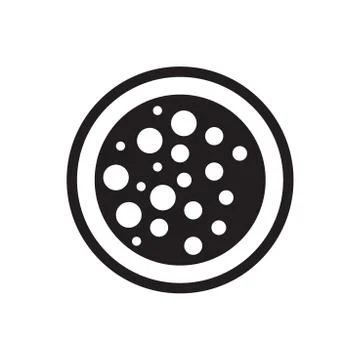 Pizza icon Stock Illustration