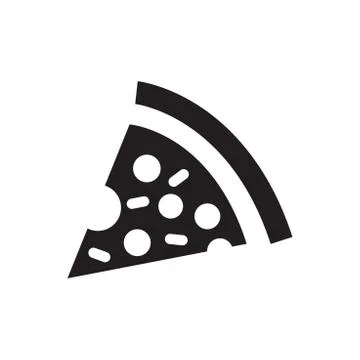 Pizza icon Stock Illustration