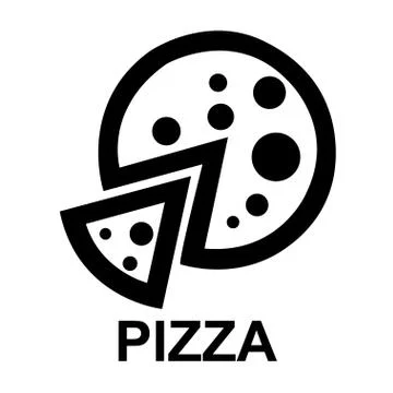 Pizza icon Stock Illustration